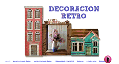 Desktop Screenshot of decoracionretro.net