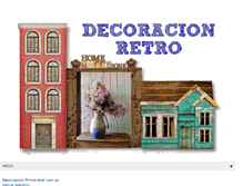 Tablet Screenshot of decoracionretro.net